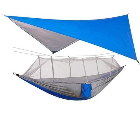 Hamac Parachute Portable Camping Hamac Extérieur Avec Un Auvent Hamac