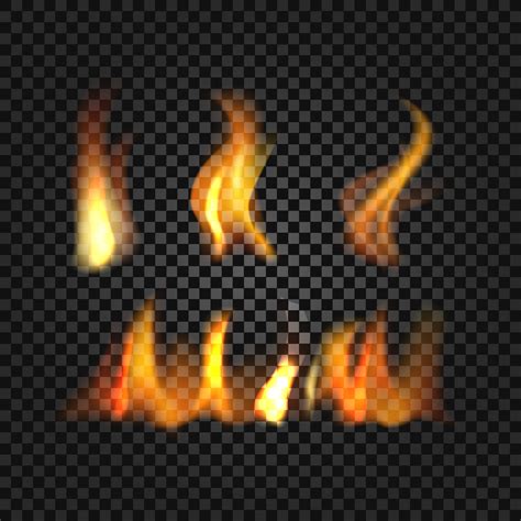 Realistic Flames Vector Art, Icons, and Graphics for Free Download