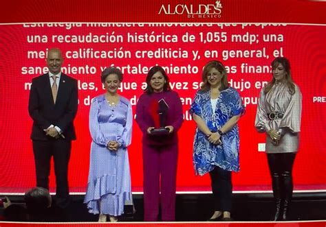 Premia Alcaldes De M Xico A Osuna Por Mejores Pr Cticas De Gobiernos