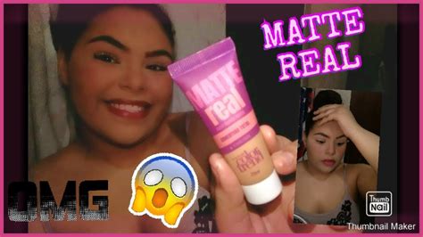 Finalmente Testei A Nova Base Matte Real Da Avon Ser Que Presta