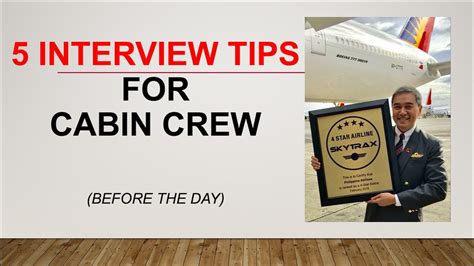 Cabin Crew Interview Tips Https Youtu Be Hg Jjb Rhw Youtube