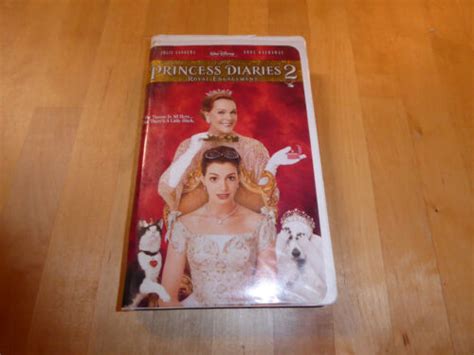 The Princess Diaries 2 Royal Engagement VHS 2004 Julie Andrews Anne