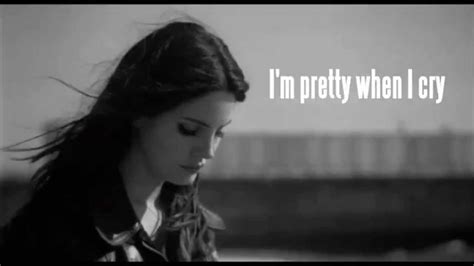 Lana Del Rey Pretty When You Cry Instrumental With Lyrics Youtube