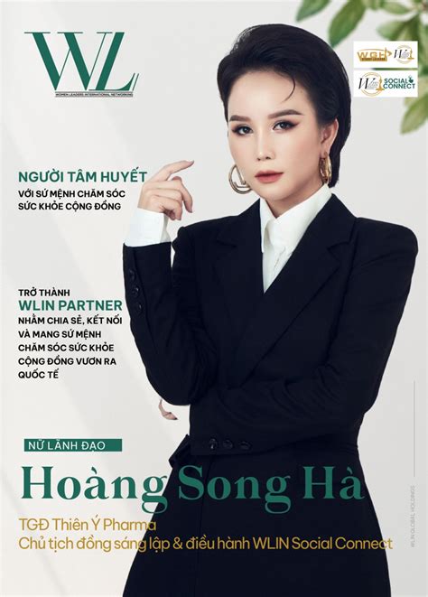 Nữ Lãnh đạo Hoàng Song Hà Chủ Tịch đồng Sáng Lập Wlin Social Connect