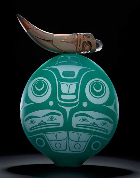 Preston Singletary Is Known For His Native Tlingit Design In Glass He S Become Synonymous With