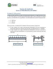 Ampliaci N Pdf Examen De Ampliaci N Curso Ic Mec Nica Del