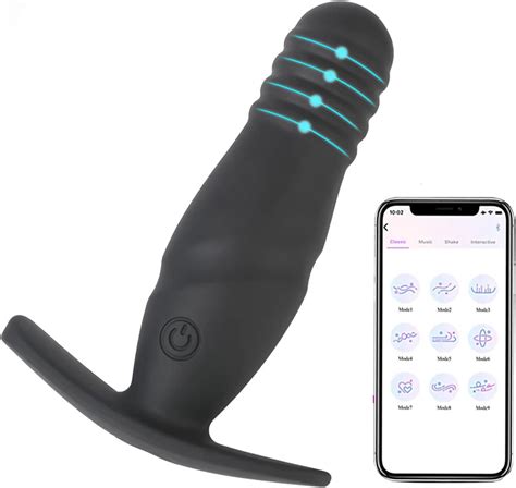 Chiclsq Anal Vibratoren Mit Stoßfunktion App Fernbedienung Prostata