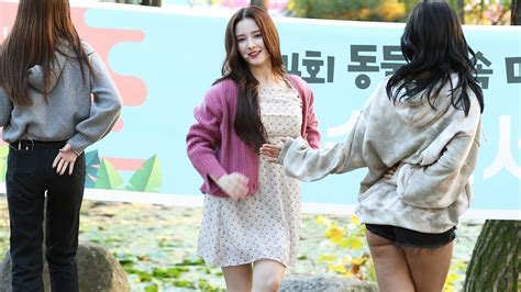 191019 모모랜드 MOMOLAND 낸시 Nancy I m So Hot 암쏘핫 서울대공원버스킹 4K 직캠 by 비몽