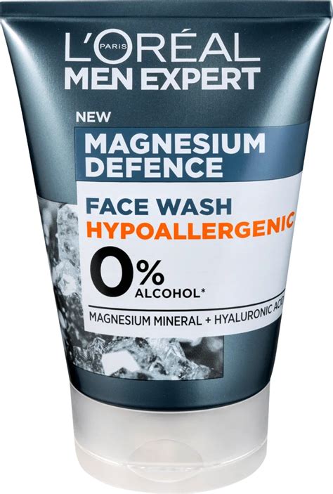 L Oreal Paris Men Expert Magnesium Defence Face Wash Hypoallergenic