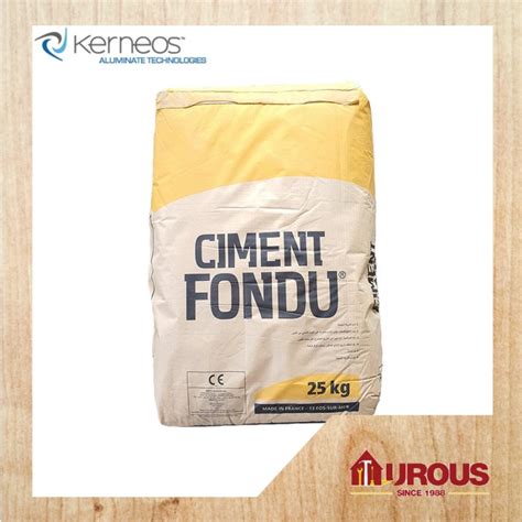 KERNEOS CIMENT FONDU HIGH ALUMINIUM CEMENT 25KG - Aurous Hardware Online Store