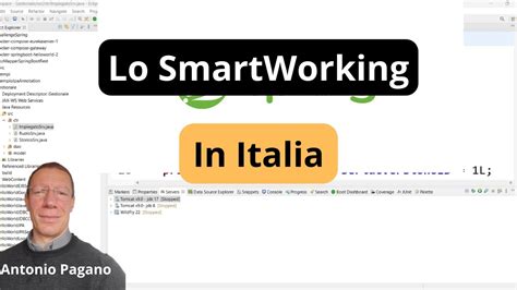 Sullo Smart Working In Italia Youtube