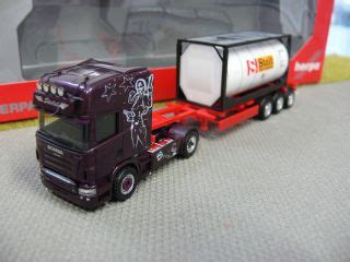 Scania R Topline Pritschensattelzug Dhl Modellauto Fertigmodell