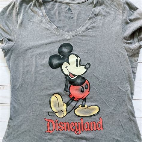 Disney Tops Mickey Mouse Vneck Tshirt Poshmark