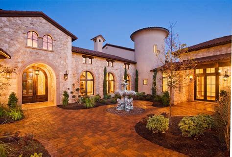 Luxury Tuscan Style House Plans Tuscan Mediterranean House Plans Floor Plan Home Best Of Story ...