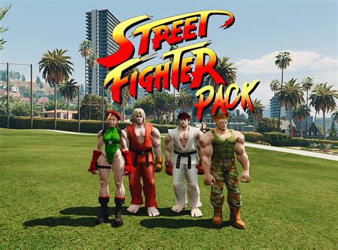 Street Fighter Pack Add On Gta5