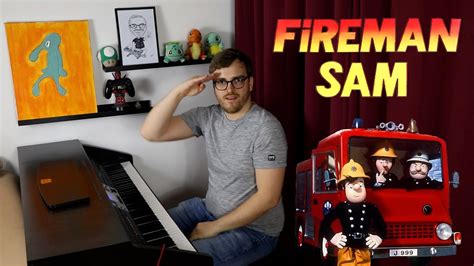 Fireman Sam Original 1987 Theme Piano Cover Youtube