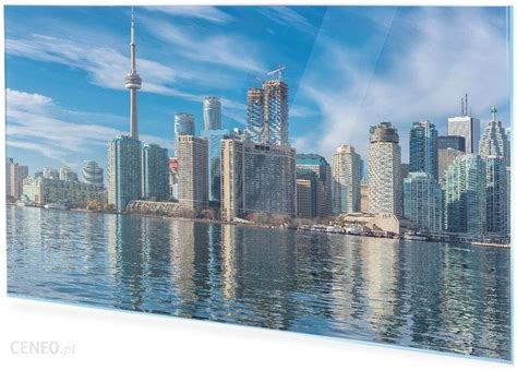 Homeprint Obraz Na Szkle Akrylowym Panorama Toronto Kanada X Cm