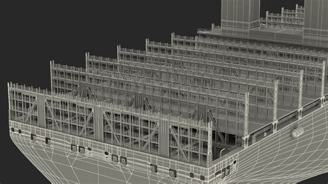 Ultra Large Container Vessel 3d Model 129 Obj Lxo Ma Max Fbx