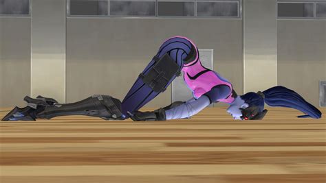 [request] Widowmaker Face Down 04 Pose 9 By Opticpause On Deviantart