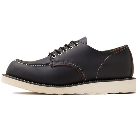 Red Wing Moc Toe Oxford Black 08090 0