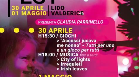 Ritorna A Lido Valderice Il Primo Maggio Fest Notizie Trapani