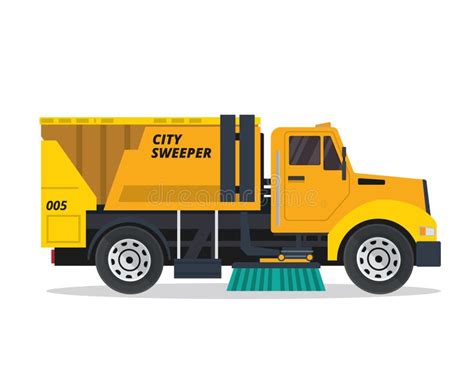 Street Sweeper Stock Illustrations 1334 Street Sweeper Stock