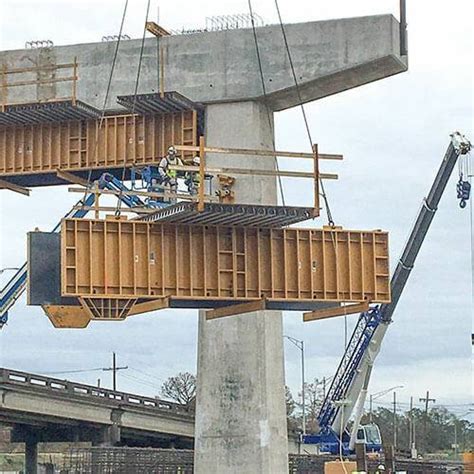 Four Faced Battered Column Bridge Formwork