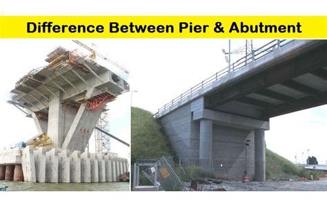 Difference Between Pier And Abutment | What Is Pier | What Is Abutment ...