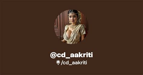 Cd Aakriti Twitter Instagram Linktree