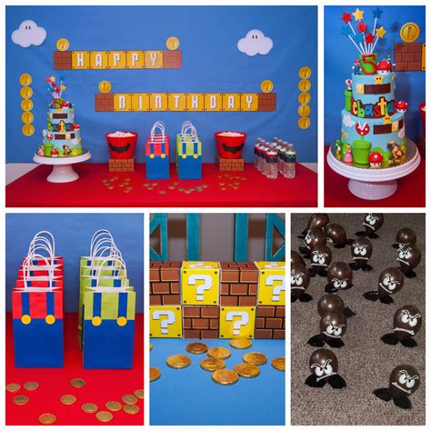 Super Mario Bros Birthday Party See More Party Planning Ideas At