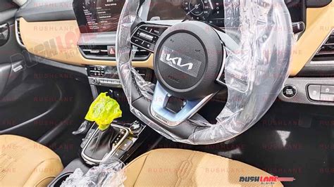 Kia Seltos Htx Variant Interiors Leak Ahead Of Launch