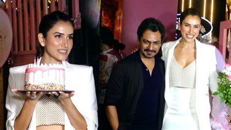 Nawazuddin Siddiqui Attends Sonnalli Seygall S Birthday Party Video