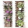 Amazon Shoplala Wall Planter Pack Wooden Hanging Planters For