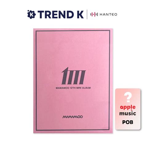 AppleMusic POB MAMAMOO 12th MIni Album MIC ON 1 Takes Ver