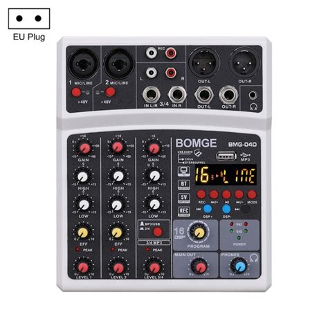 Bmg D Channel Bluetooth Usb Mini Mixer Sound