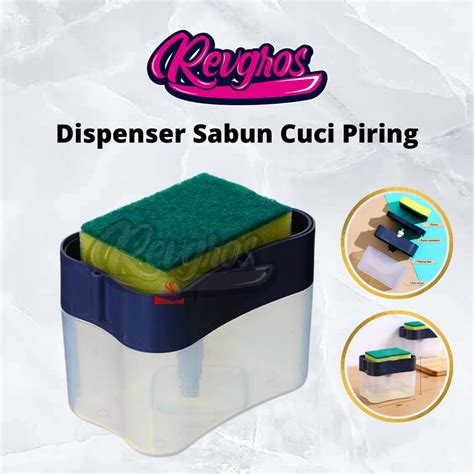 Jual Dispenser Sabun Holder Spons Cuci Piring In Tempat Spons