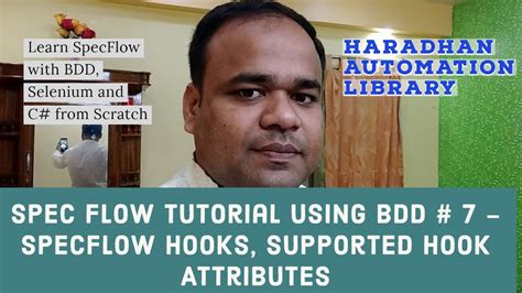 SpecFlow Tutorial BDD Selenium WebDriver With C Hooks In SpecFlow