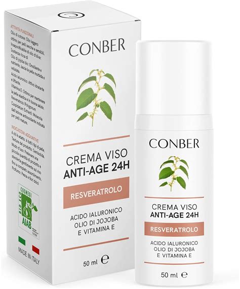 Crema Viso Antirughe Con Acido Ialuronico E Resveratrolo Effetto