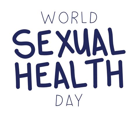 World Sexual Health Day Phrase 21387977 Vector Art At Vecteezy