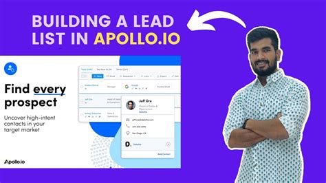 How To Use Apollo Io To Build A Lead List Apollo Tutorial 2023 Lead