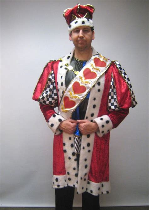 Homemade King Of Hearts Costume King Of Hearts Costume Heart Costume