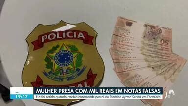 CETV 2ª Edição Mulher é presa mil reais em cédulas falsas em