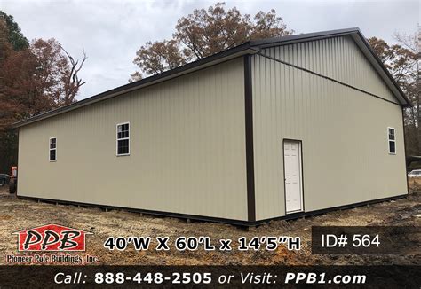 Light Stone Steel Pole Barn X X Pioneer Pole Buildings Inc