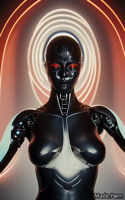 Porn Image Of Glitter Neon Glow S Woman Topless Created By AI