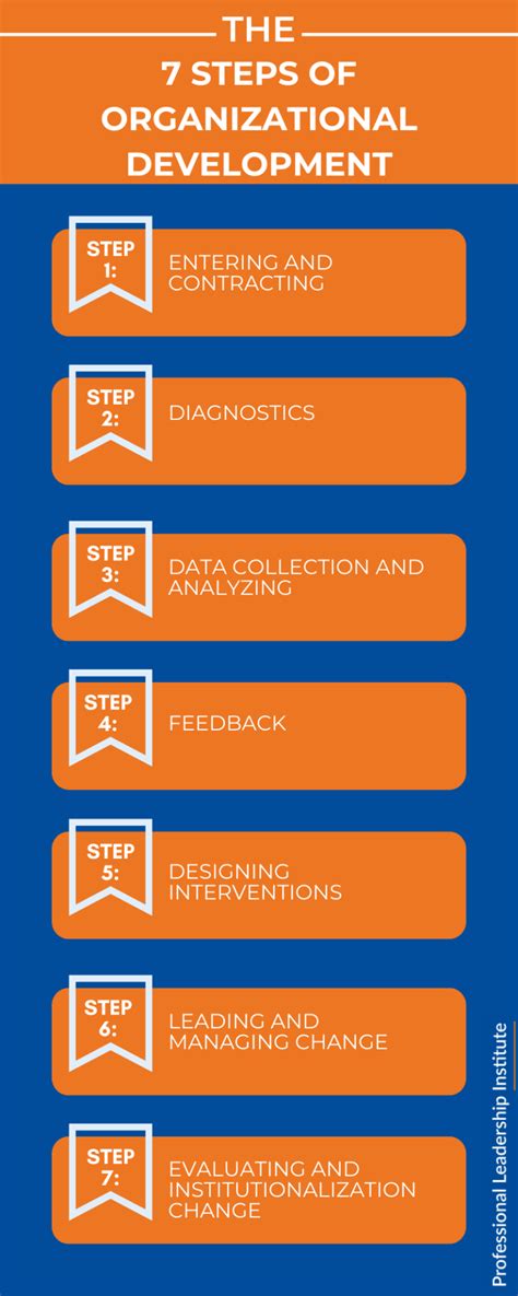 7 Steps To The Organizational Development Process Professional