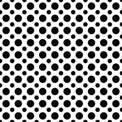 Monochrome Dot Repeat Pattern Vector Ai Eps Uidownload