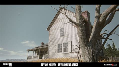 Artstation The Last Of Us Part 2 Farmhouse Exterior Tiffany