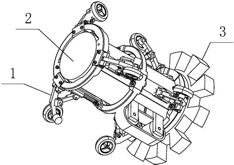 圆柱形管道爬行机器人 竖直 机构 第3页 大山谷图库