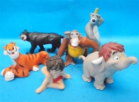 Disney Dschungelbuch 1 Serie Bully 6 Figuren Mogli Balu Elefant U A Topzustand Ebay