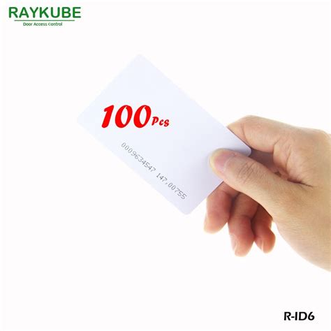 Raykube R Id Pcs Lot Khz Rfid Id Card Mm For Access Control